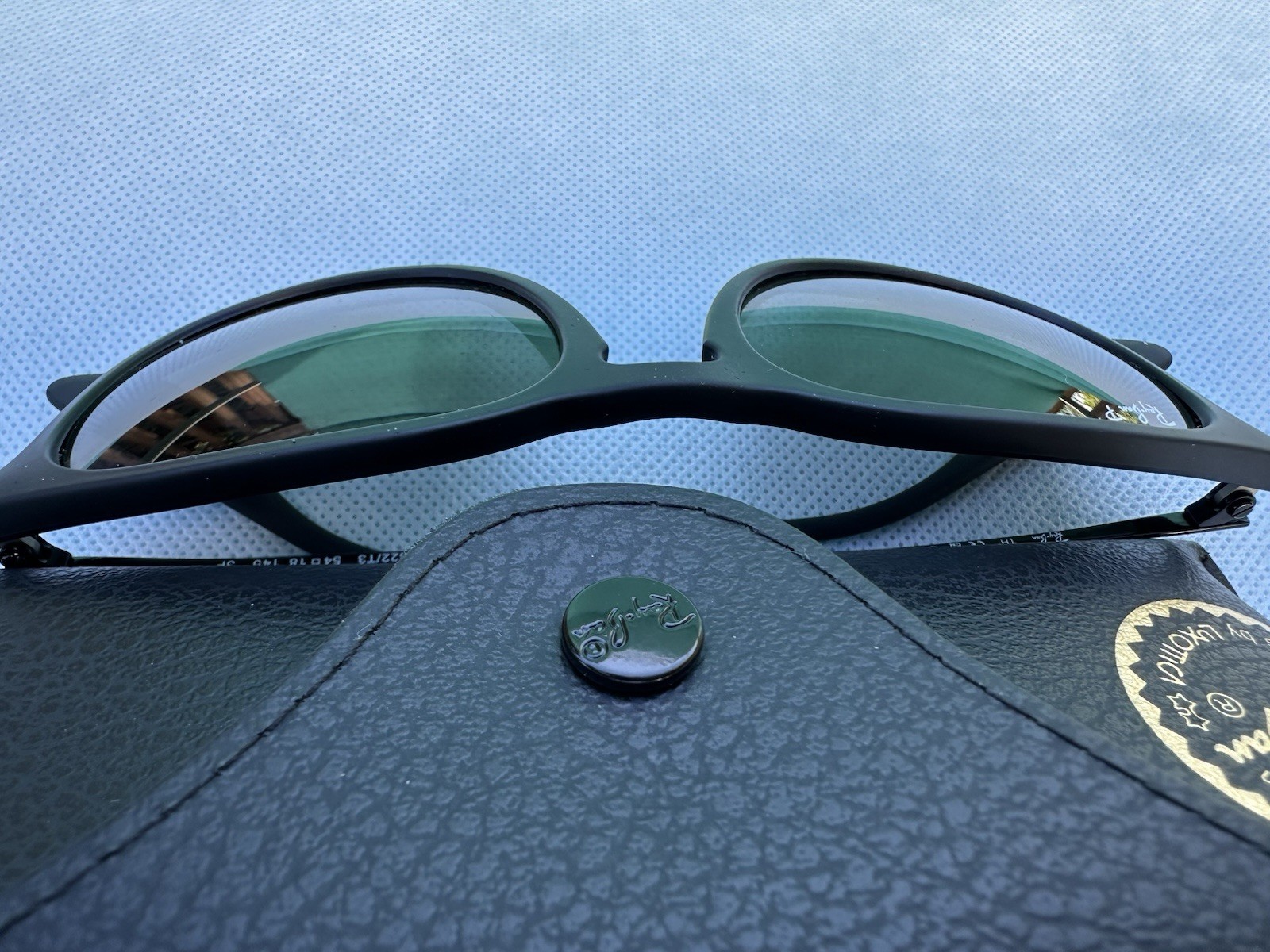 Ray-Ban RB4171 ERIKA Rubber Black Sunglasses 54mm 18mm 145mm – 622/T3