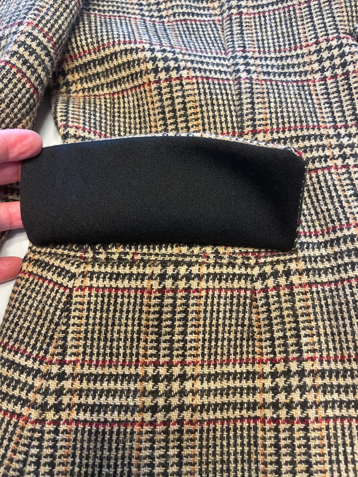 Vintage Harvé Benard by Bernard Holtzman 100% Wool Blazer Jacket Women’s Size 6