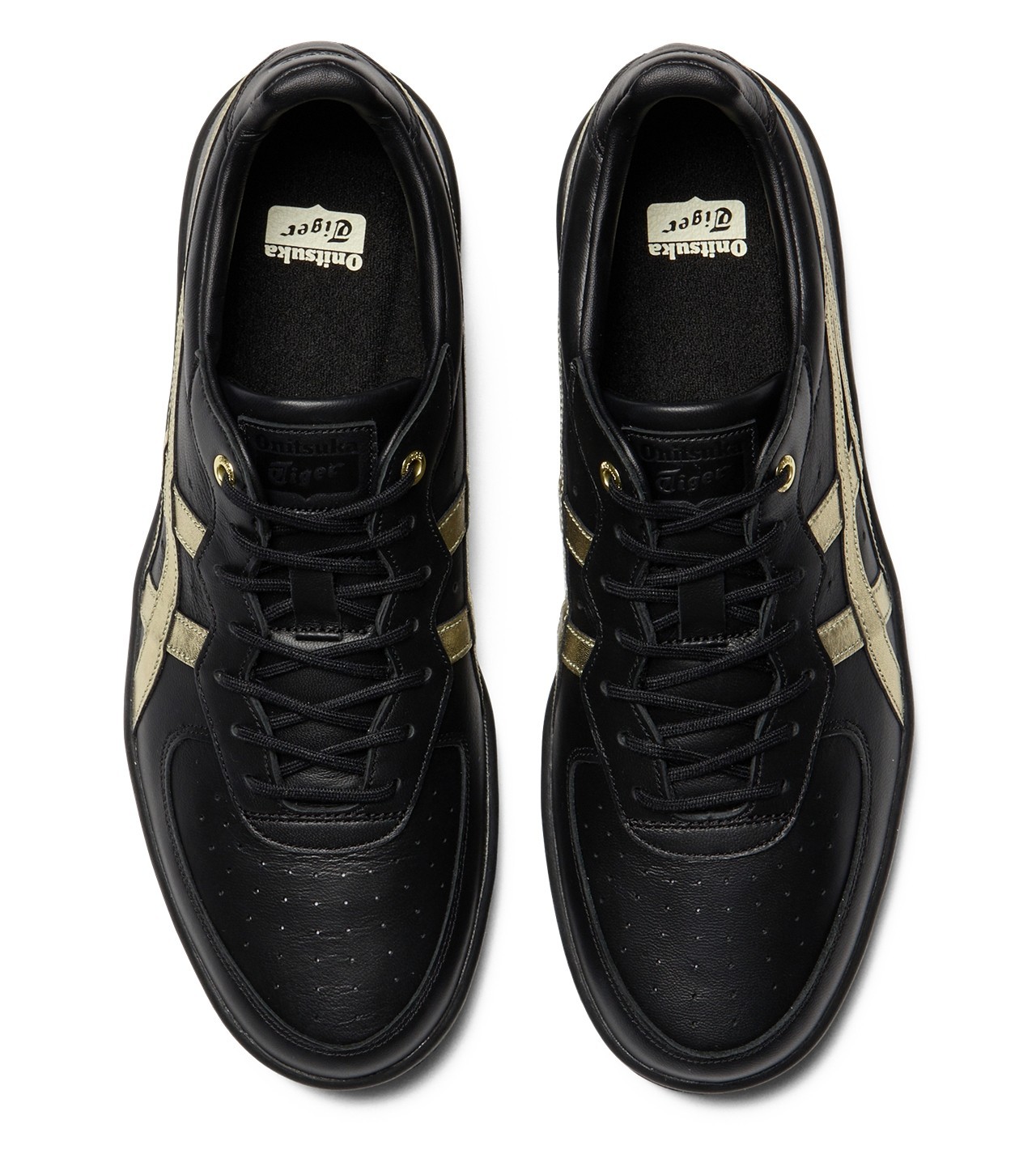 1183C630-001 Onitsuka Tiger GSM SD “BLACK/PURE GOLD”