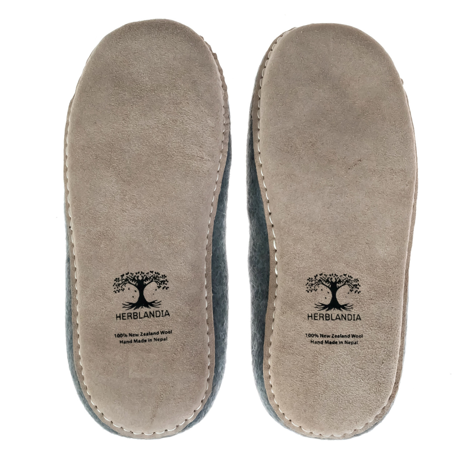 Eco Friendly Natural Sheep Wool Felted Handmade Dog Shaped Slippers