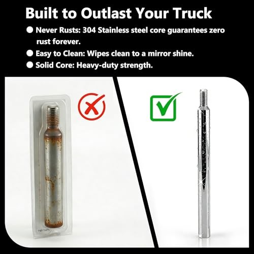 shifter extension 12″ universal 1/2″ thread car peterbilt kenworth Semi Truck