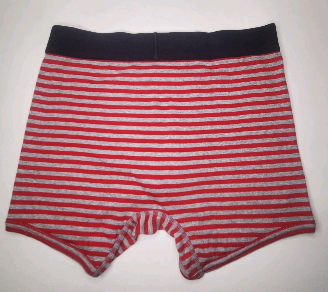 Equipo Boxer Briefs Red & Gray Stripes Medium 100% Cotton NWOT