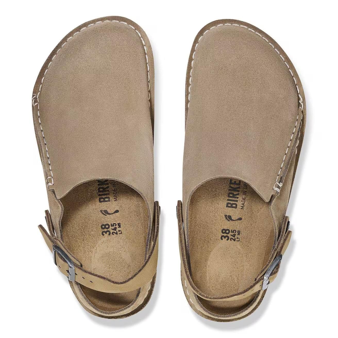 [1025293] UNISEX BIRKENSTOCK LUTRY PREMIUM SUEDE SUEDE LEATHER (REGULAR WIDTH)