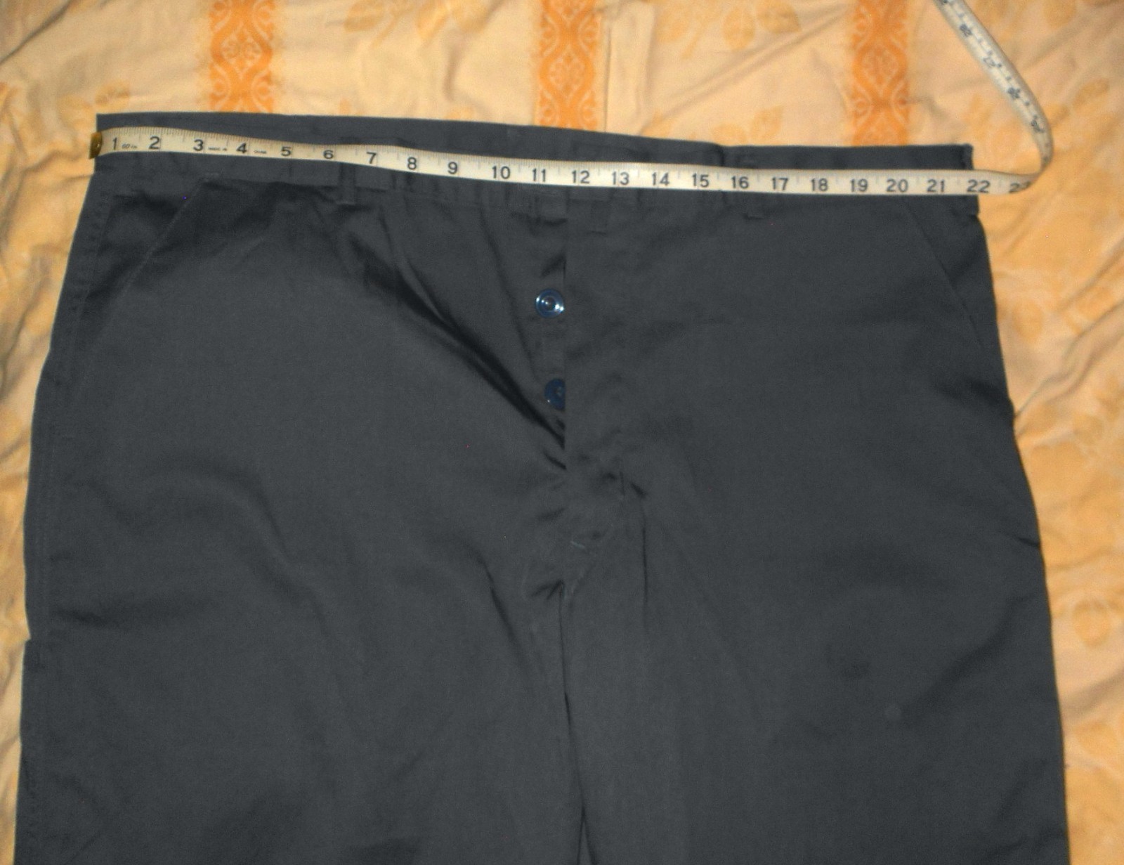 Vtg XL Work/Cargo Pants, 5 pockets, Trevira Steinco Germany 1980s or 70s unused