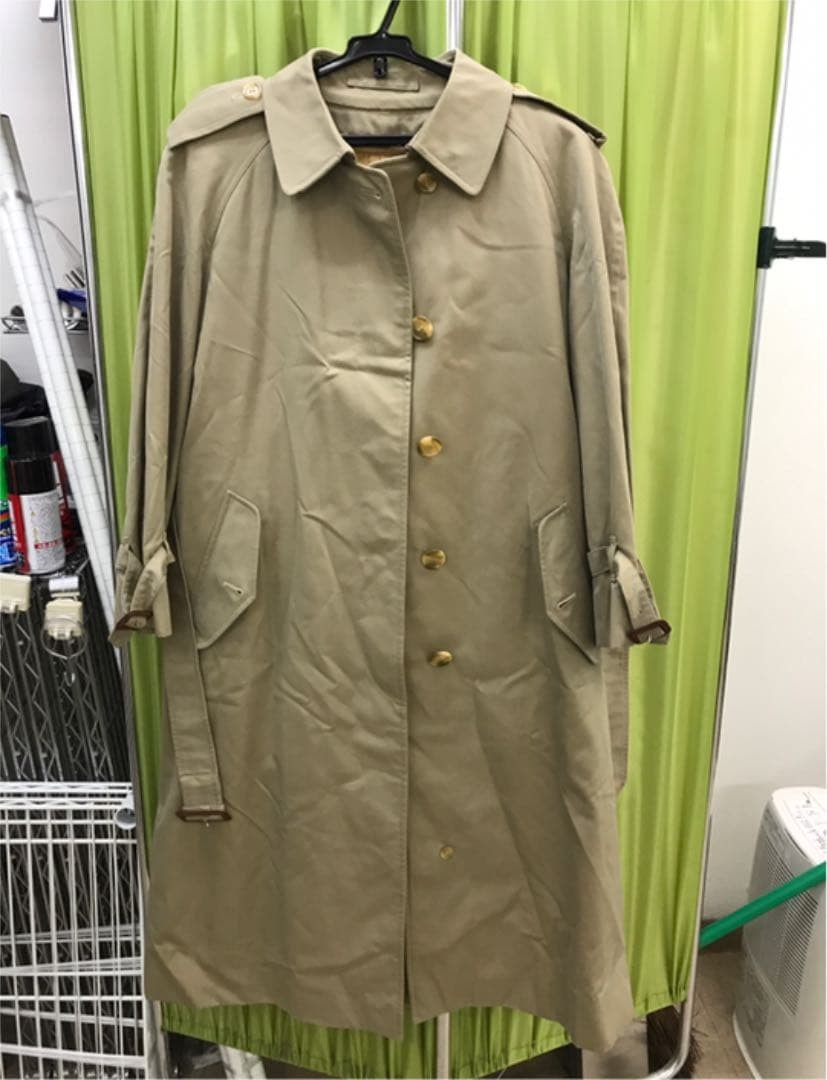Excellent Condition Burberry Liner Attached Coat Beige 9AB2