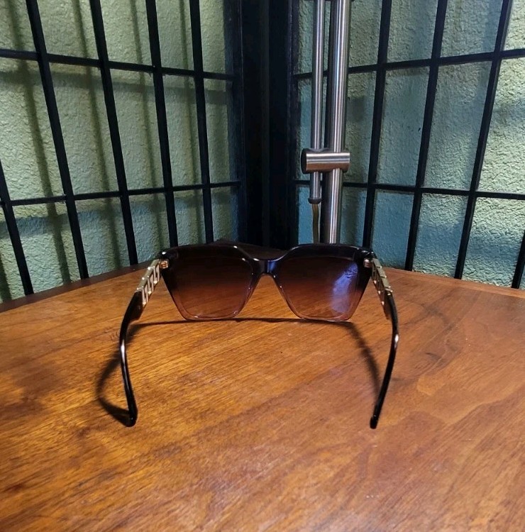Versace MOD. 4418 Women’s Cat Eye Sunglasses Brown Gradient UV400 145mm