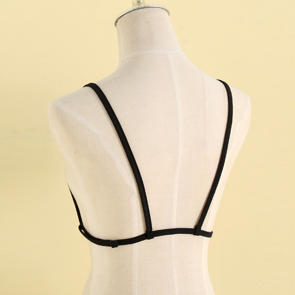 Mock Camisole Wrapped Chest Modesty Panel Vest Cleavage Cover Camisole Thin ~