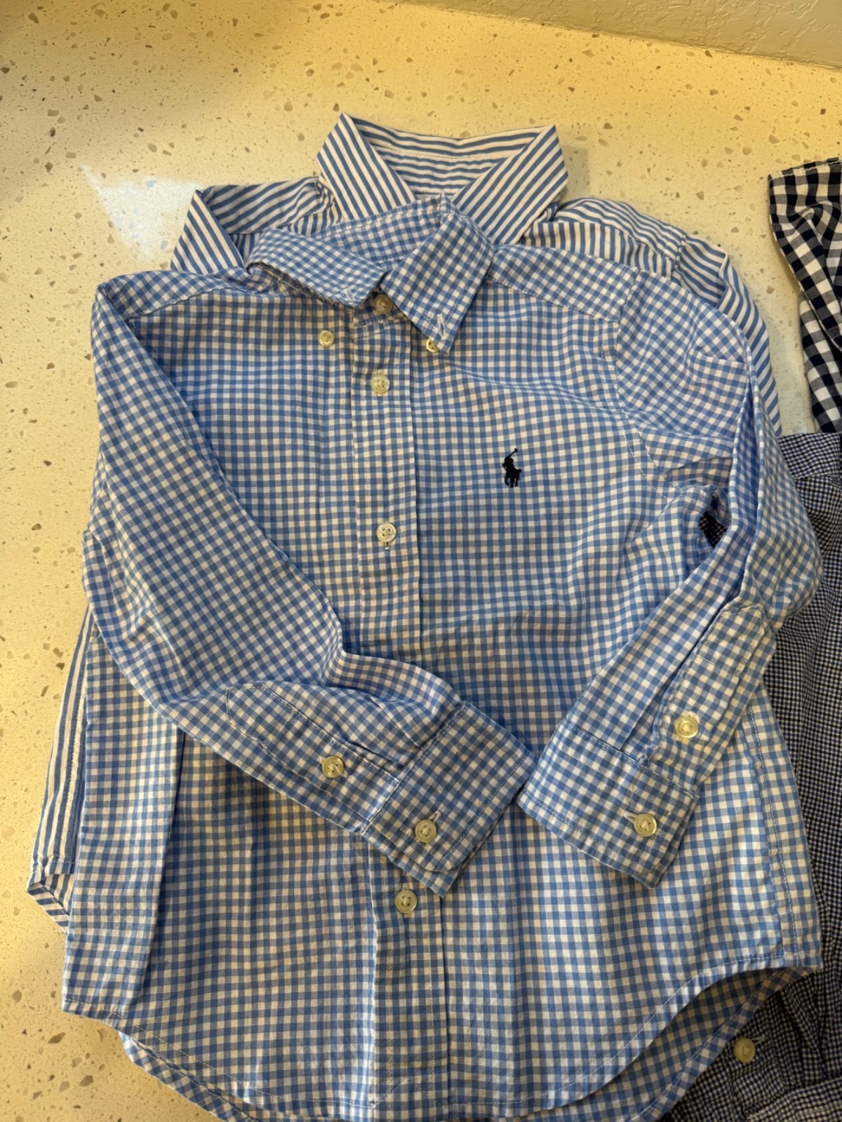 LOT 4.❤️ 3-4yBOY ❤️ RALPH LAUREN ❤️ hilfiger FANCY LONG SLEEVE CLOTHING PLAID