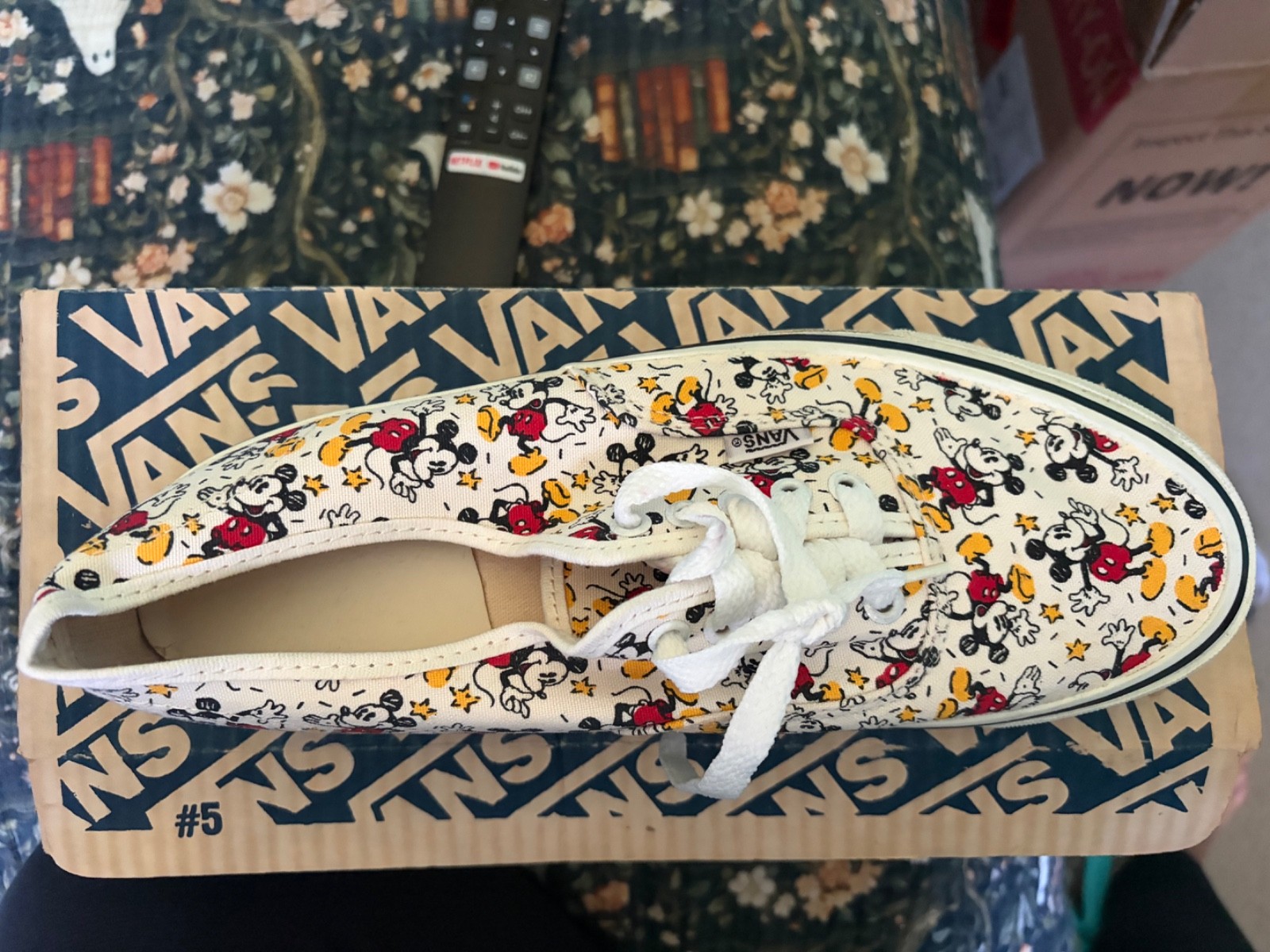 RARE 1980 Vintage Mickymouse Vans X Disney Vans Made USA
