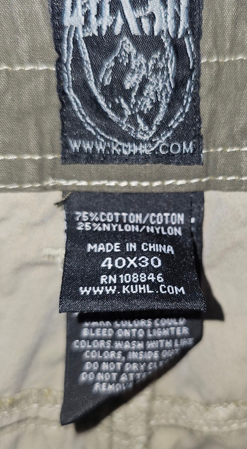 Kühl Liberator Pants Mens 40×32 Kuhl Revolvr 5 Pocket 40×30 Set Of 2