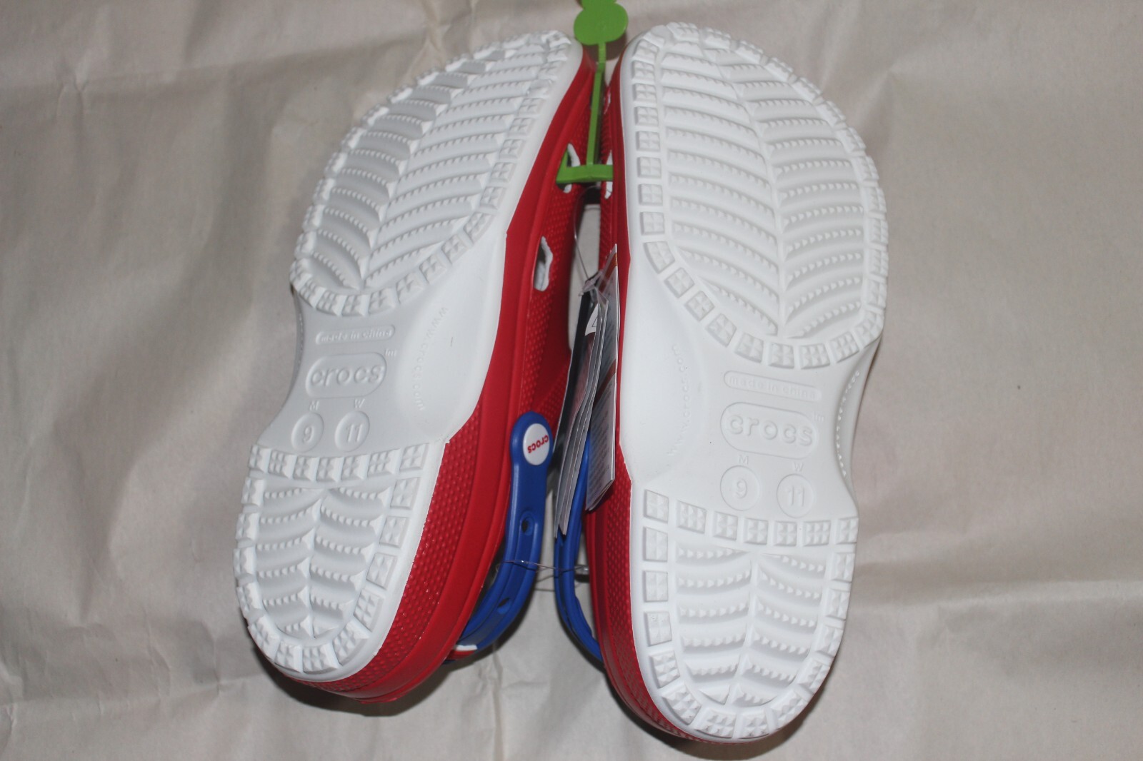 Crocs Los Angeles Clippers Red/ Blue Size 9M/ 11W