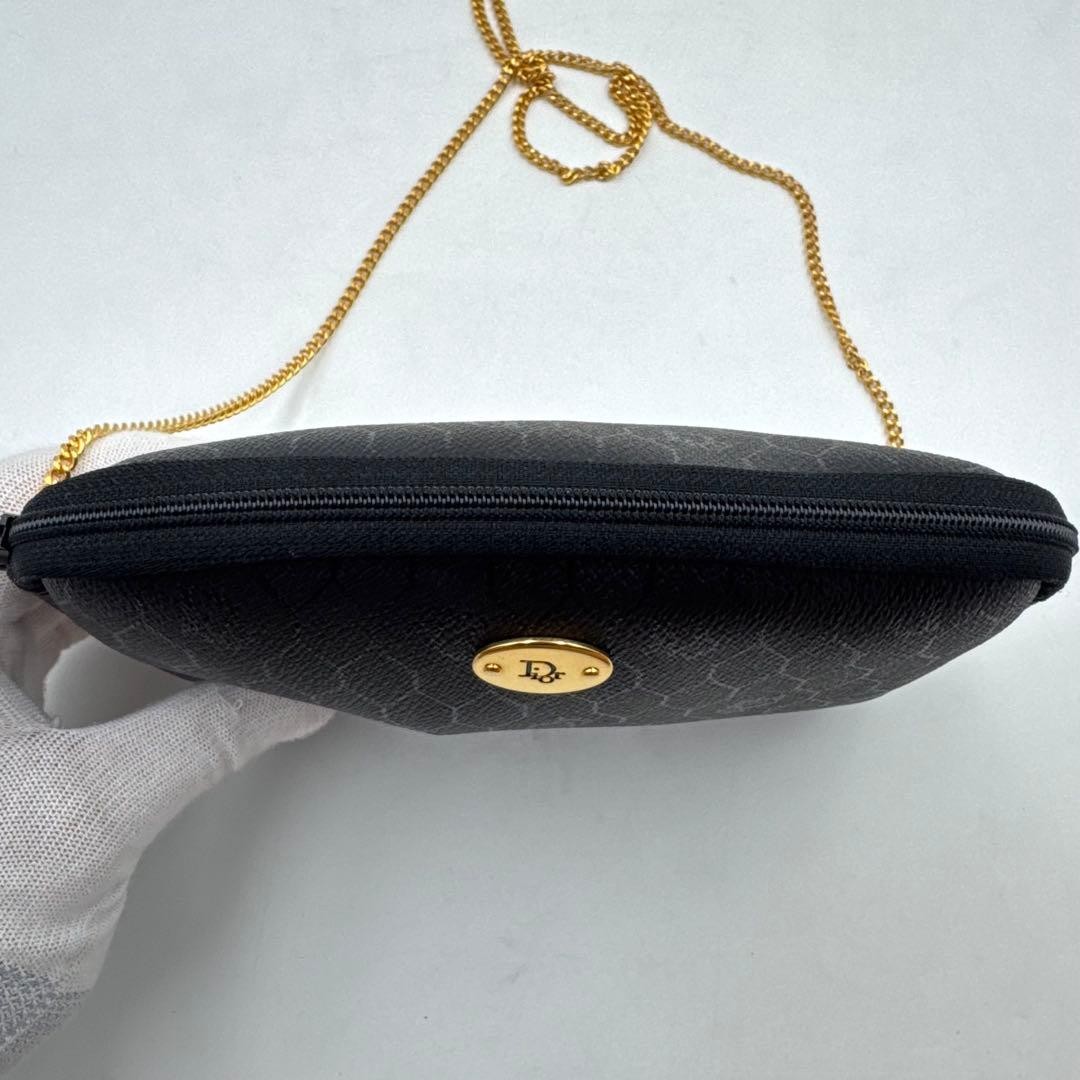Christian Dior Bag Excellent Condition Shoulder Black Trotter