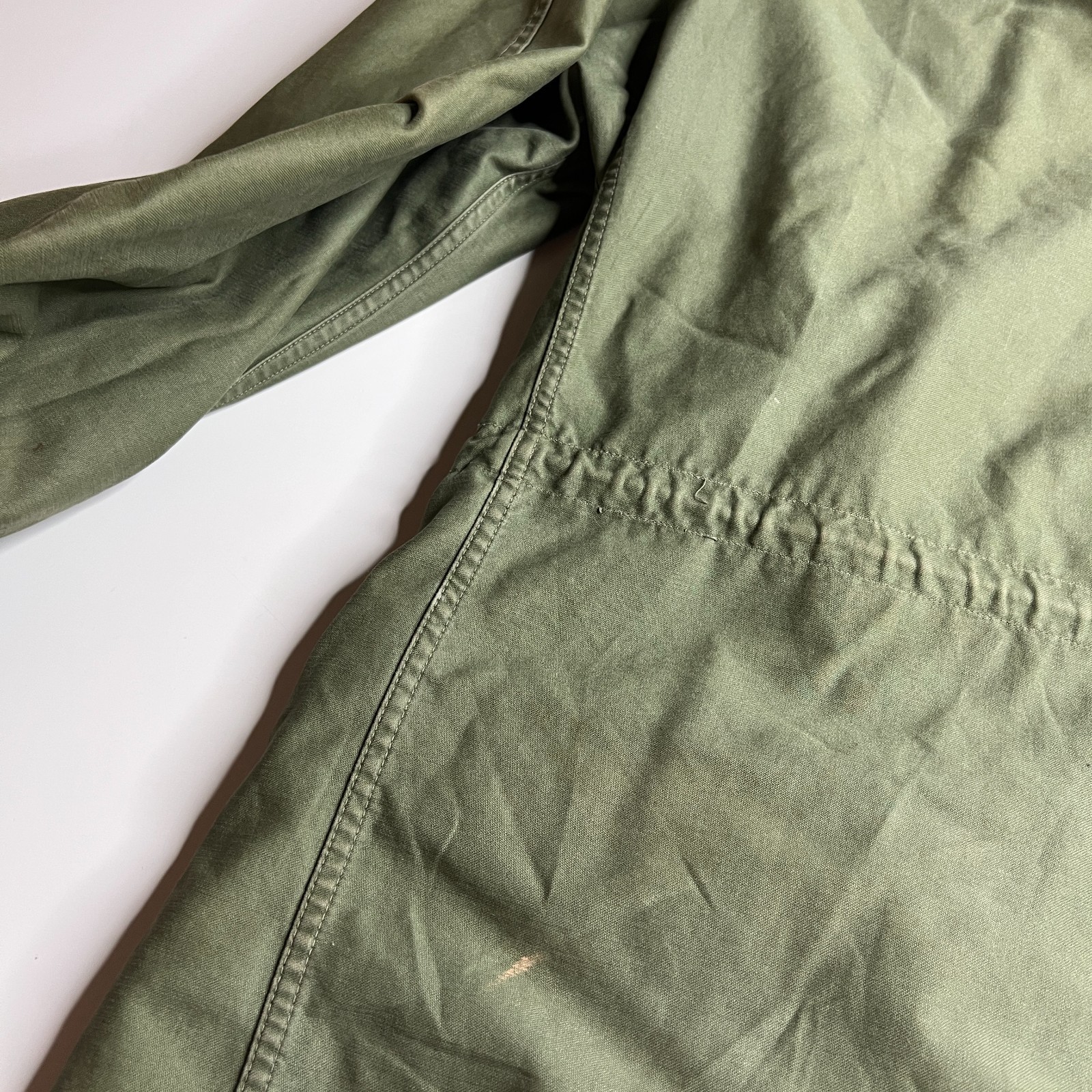 60s Vintage US Army M51 Field Jacket 8405-255-8589 Korean War Era Talon Zipper