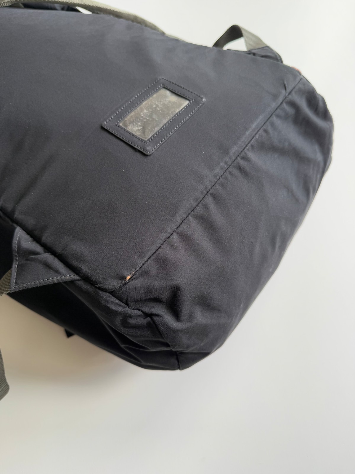Prada Sport SS2000 Nylon Backpack Black W11.4×D7.4×H17.7in