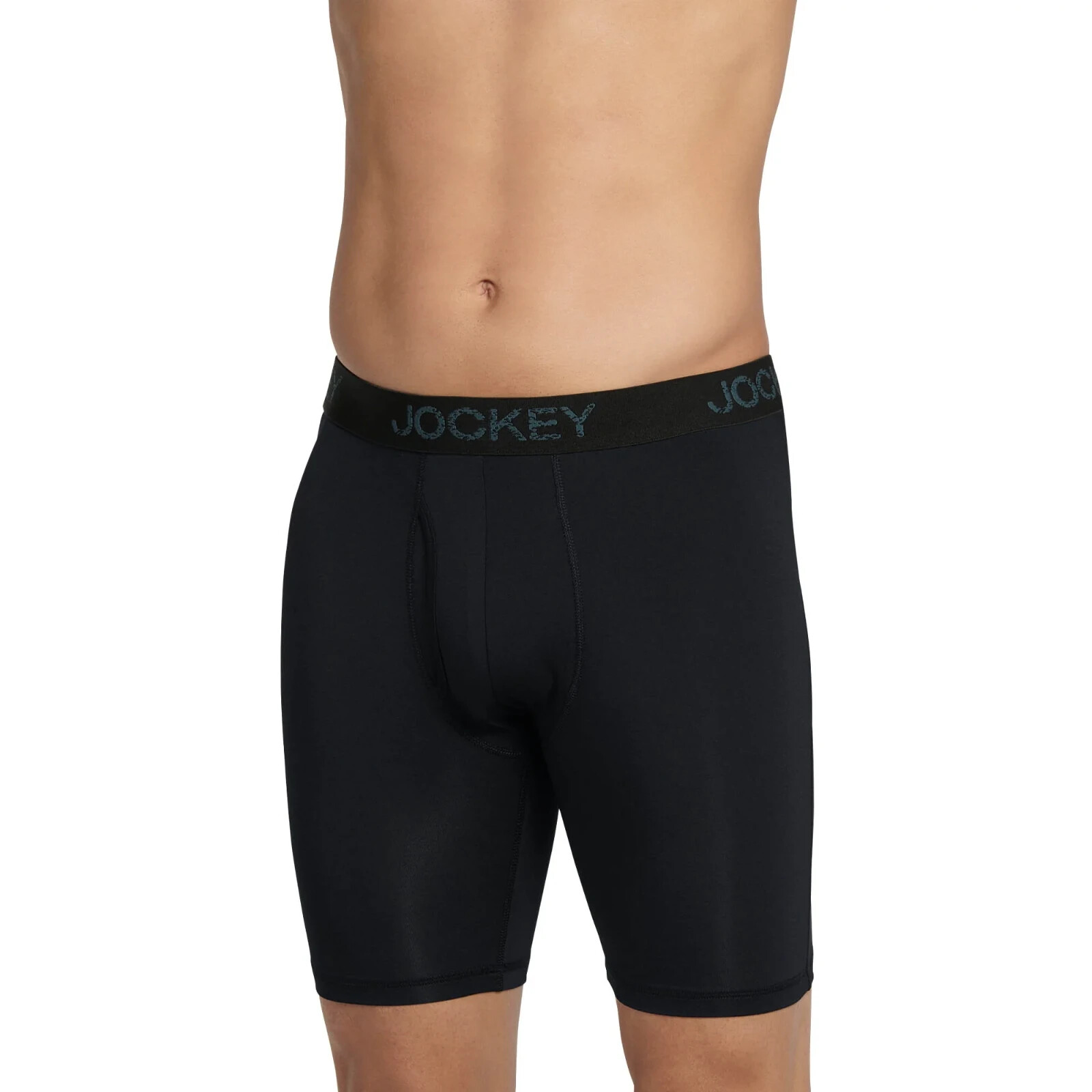 JOCKEY – SIZE: M – 3-PACK Microfiber Long Leg Boxer Brief Underwear -NEW!