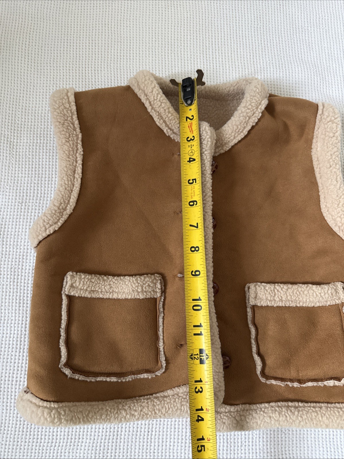 Kids Sharpa Vest Size 2