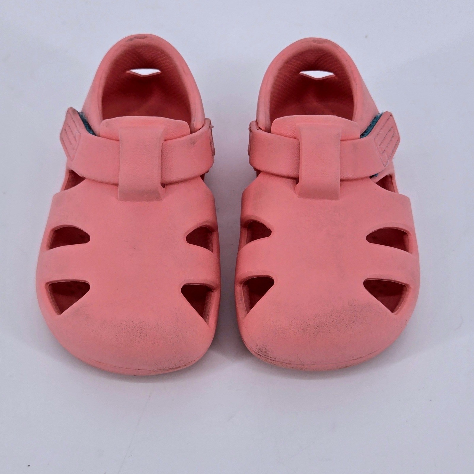 Ten Little Toddler Splash Sandals Desert Pink EVA Water Shoes Size 6 Beach Pool