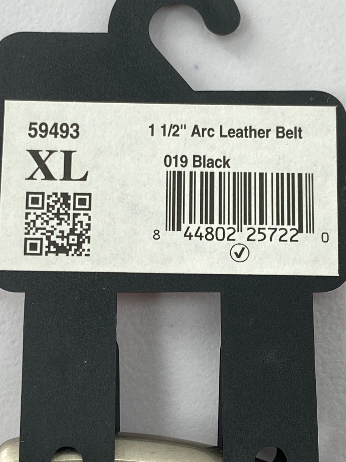 5.11 Tactical Men’s 1.5 Inch Full Grain Arc Leather Belt- X-Large- Black- 59493