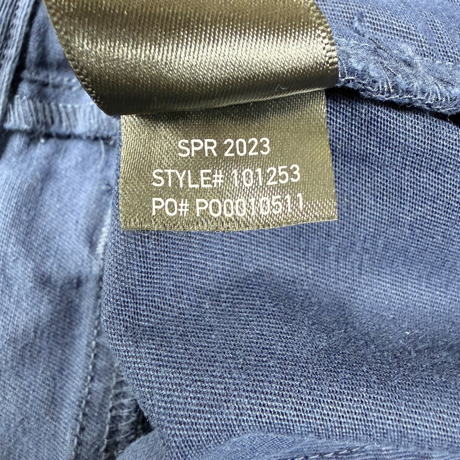 Rhone Men’s Everyday Five-Pocket Pants 36×29 Blue Slim Straight 101253 Twill