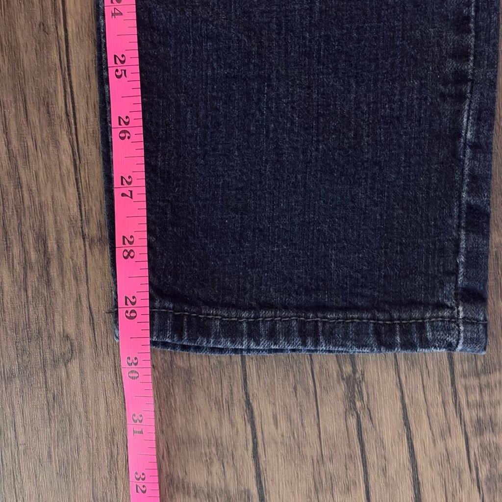 Signature Levi Strauss Mens S37 Slim Fit Jeans W33 L30 Dark Denim Stretch