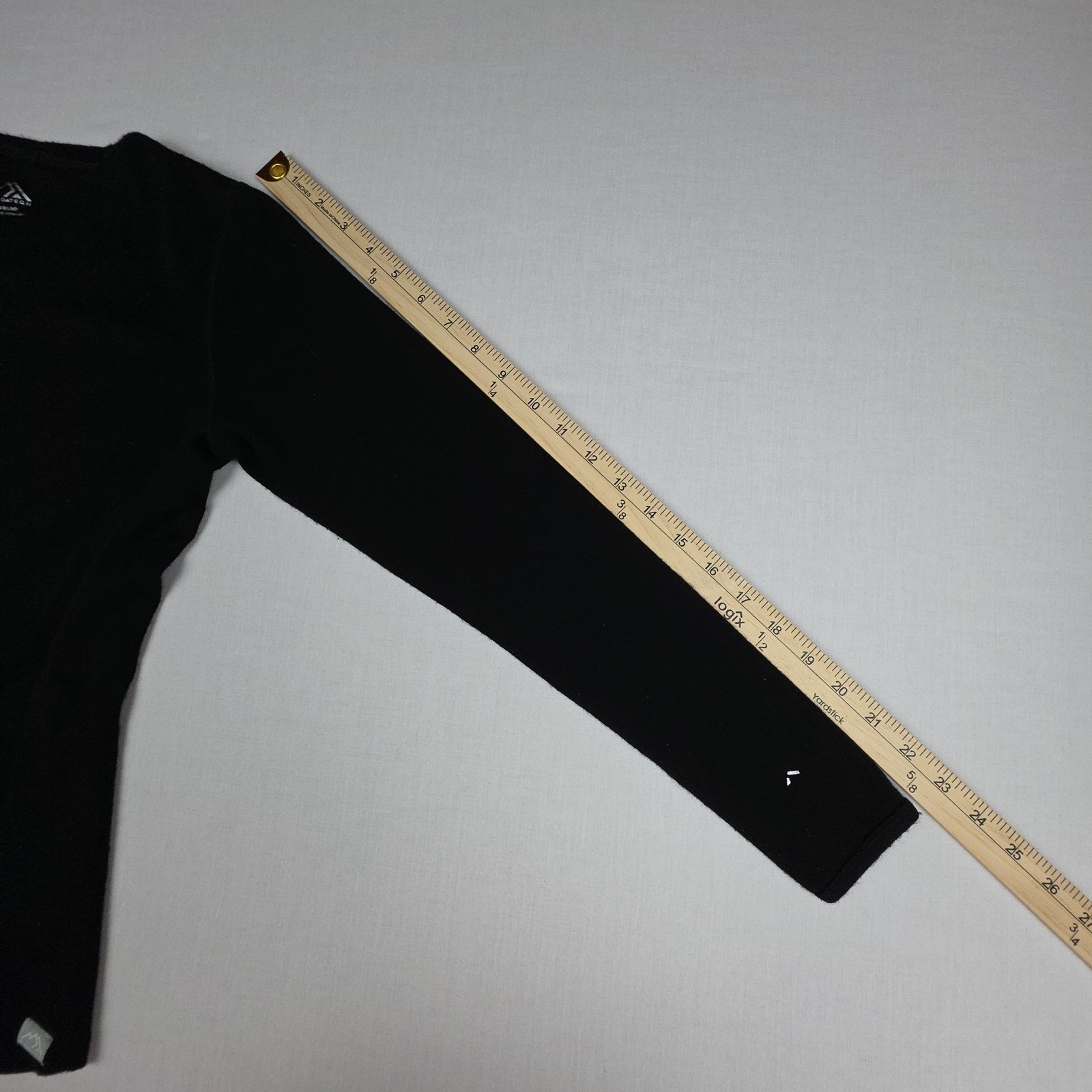 Merino.tech Merino 250 Base Layer Top Women Small Black 100% Merino Wool