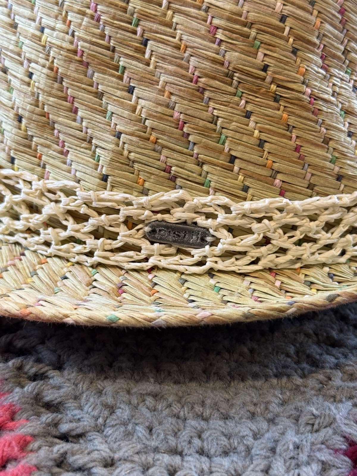 Pistil Women’s FROLIC FEDORA Yellow Straw Hat