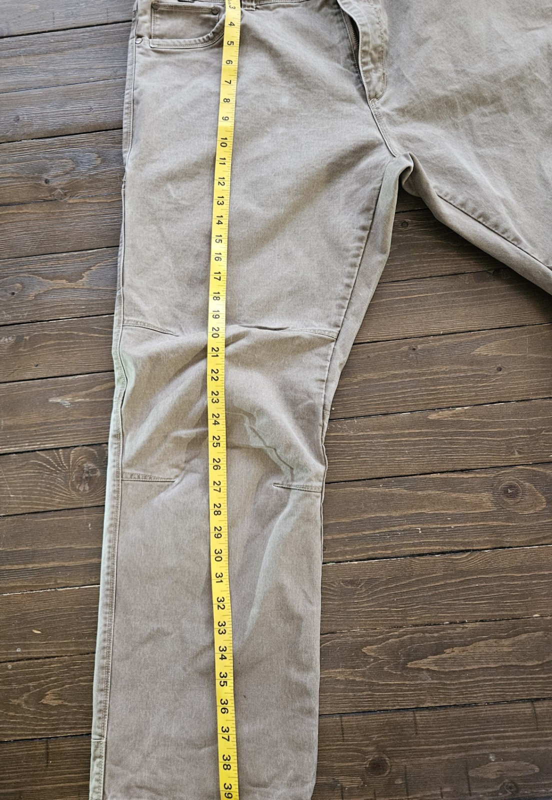 KÜHL Crag Series Pants Men’s 38×30 Khaki Outdoor Hiking Trail Stretch Canvas Tan