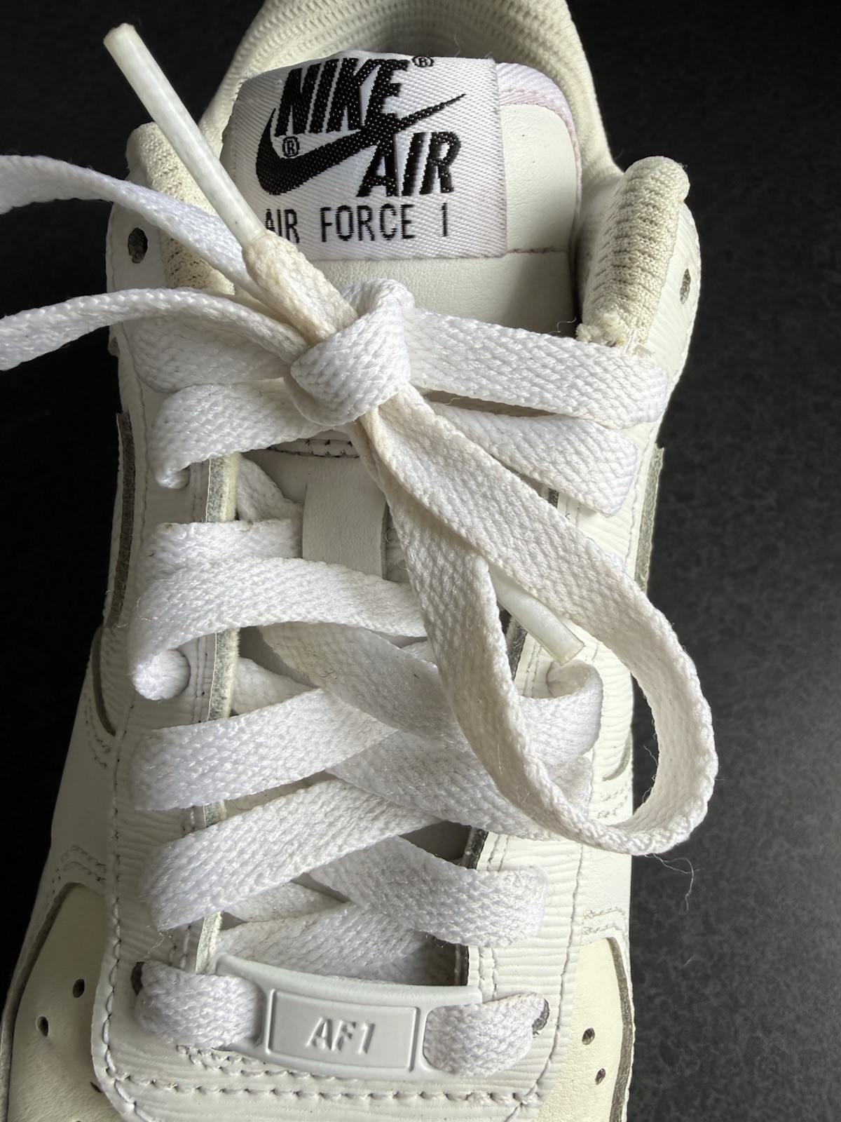 Nike Air Force 1 VPC Women’s Sz 7 White Low Top Shoes Sneakers AF1 Lifestyle