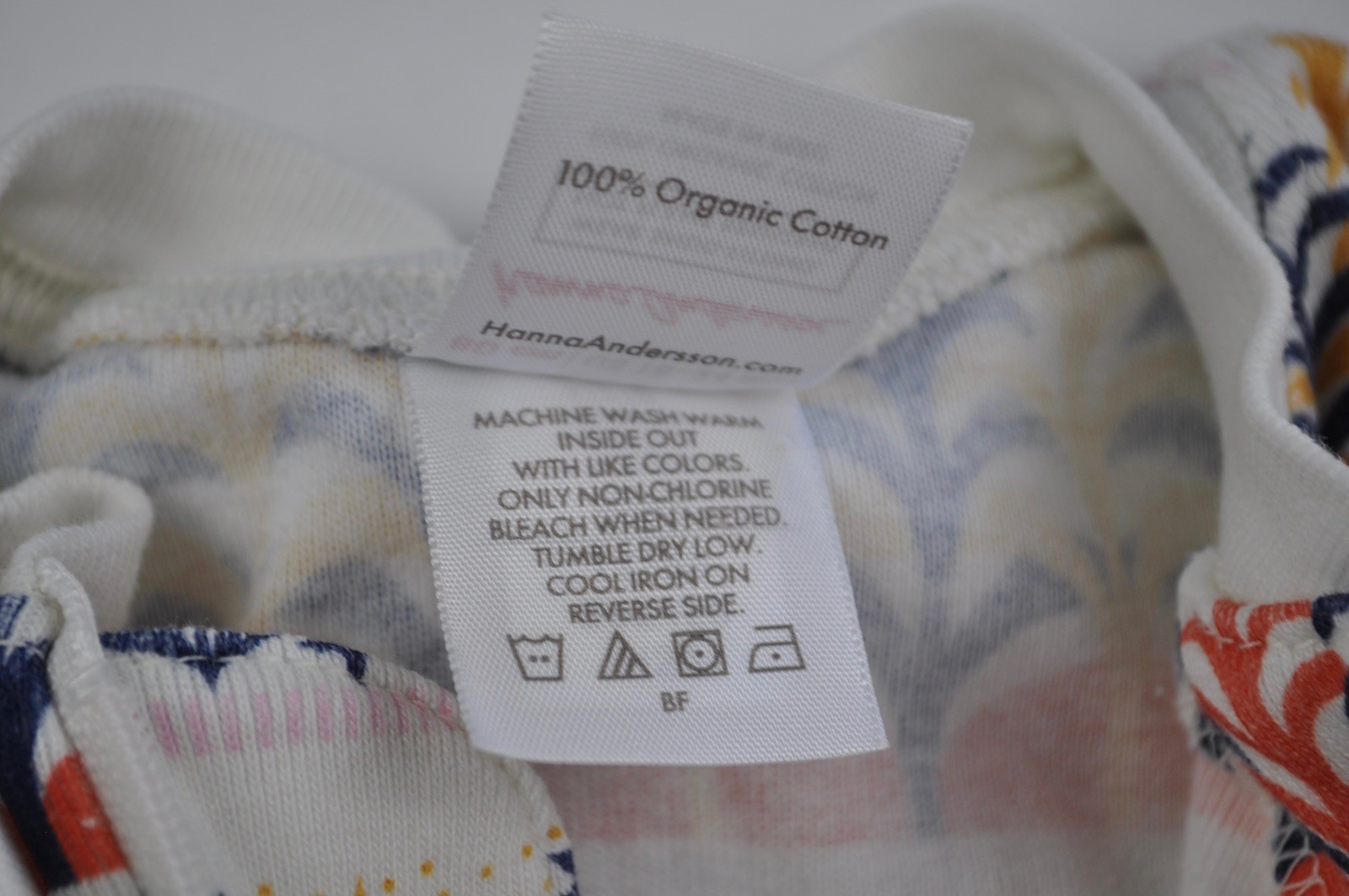 Hanna Andersson Pajamas One Piece Long Sleeve Size 18-24 Months/80cm Dahl