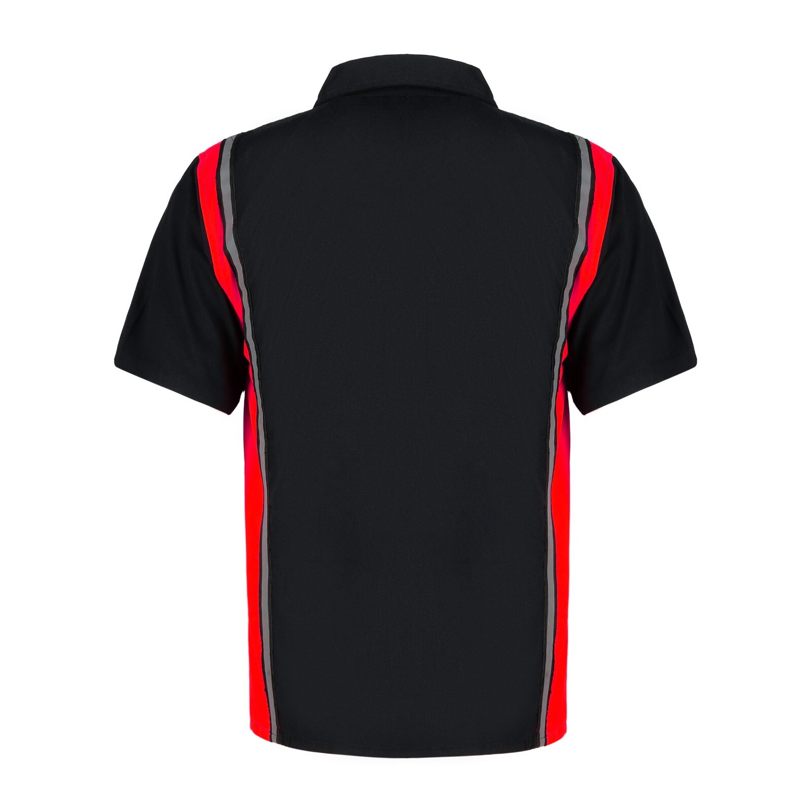 MEN’S WORK SHIRT-HEAVY DUTY MECHANICAL/INDUSTRIAL WITH REFLECTIVE SAFETY LINING