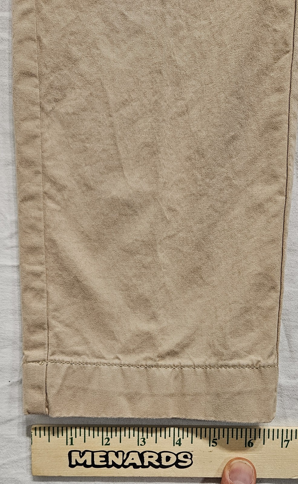 Hackett London Sanderson Tailored Chino Straight Pants 31R Trousers 31×31 Khaki