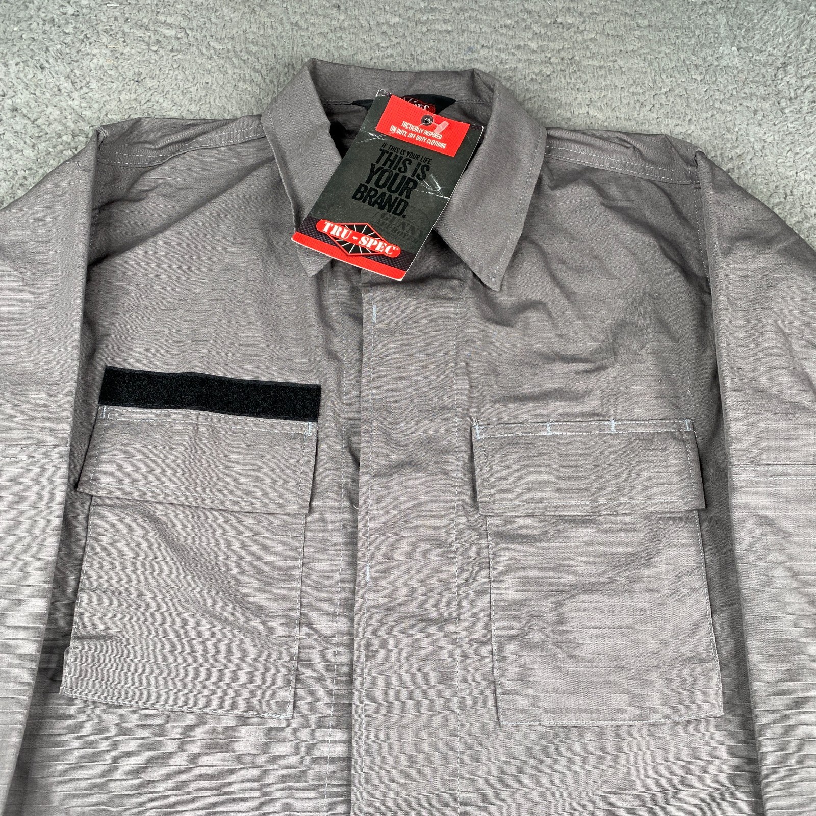 Tru-Spec BDU Coat Mens Small Short Multipocket Button Ripstop Uniform NEW NWT