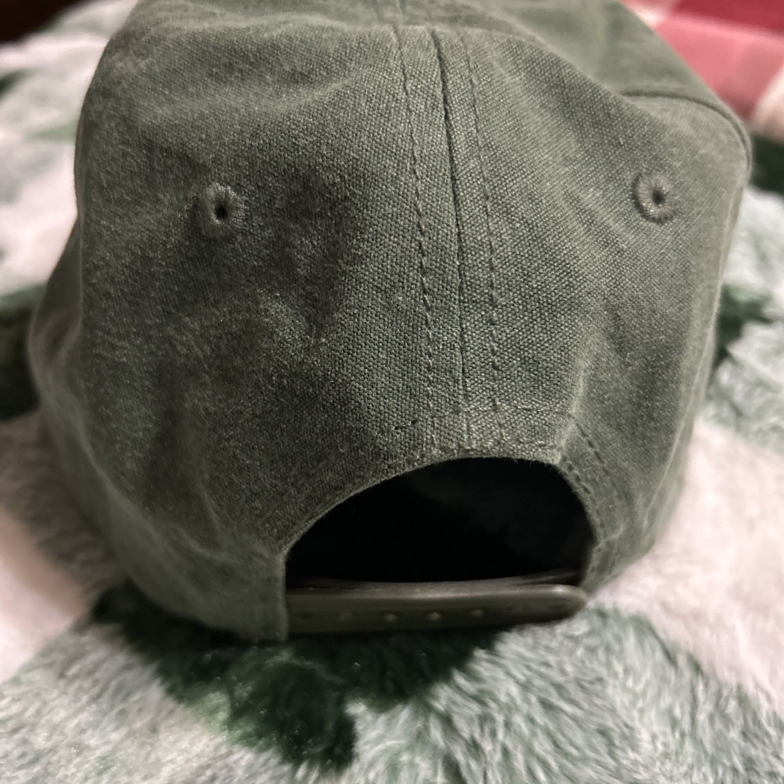 Yellowstone National Park Mad Engine Snapback Adjustable Green Ranger Hat Cap