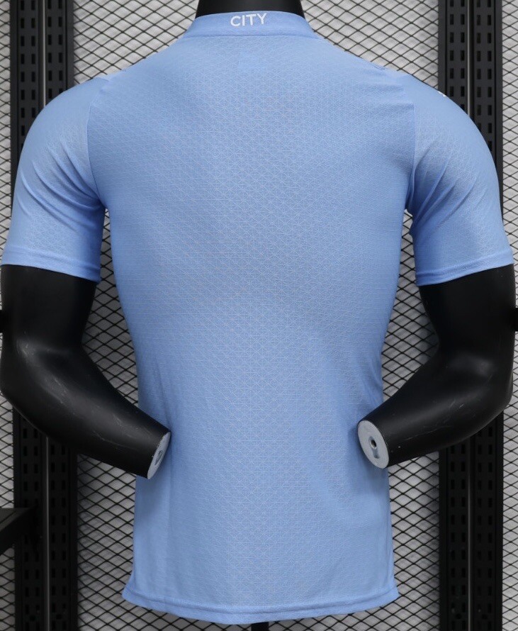 2023/24 Manchester City Home, Player’s Version, Size Large (Slim Fit)