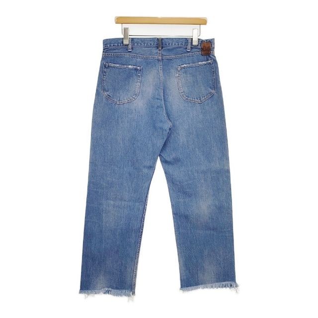 45R/45rpm Chibi R Cut-off Size 34 Denim pants Light blue 6-0726G∞