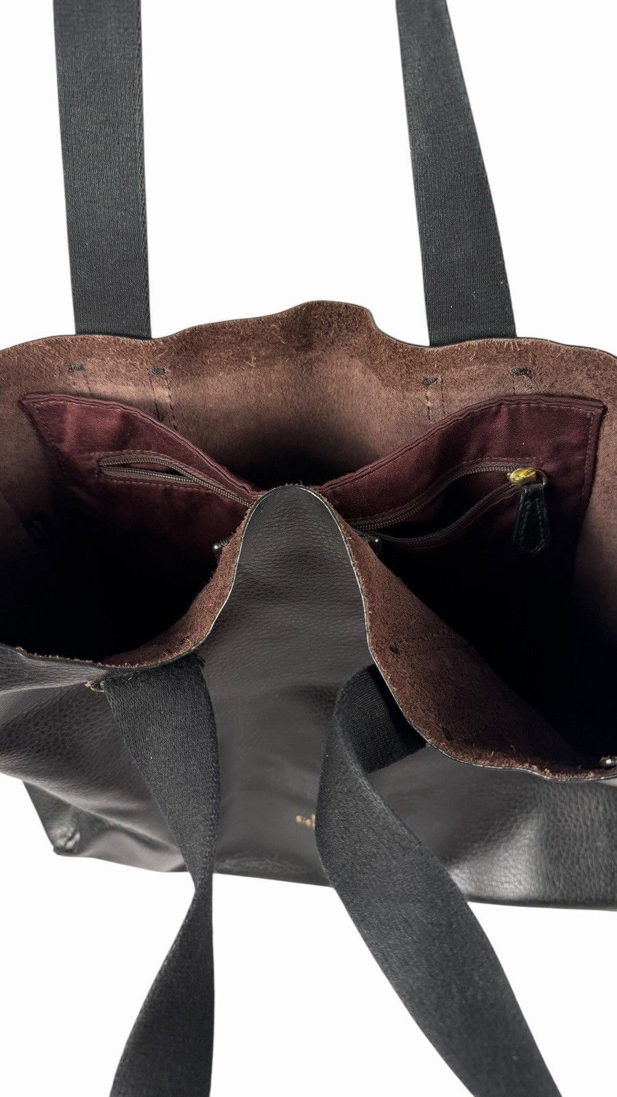 Large Soft Leather Derby Tote by Coach 58660