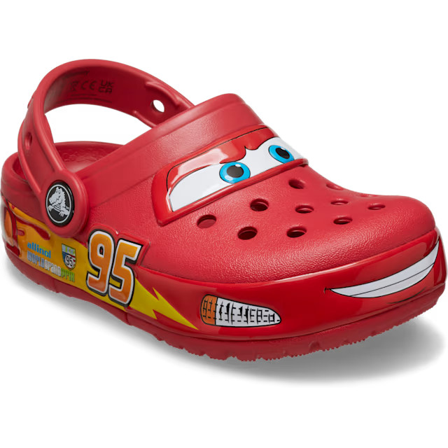 Crocs Lightning McQueen Clog Toddler Light Up C6 C7 C8 C9 C10 Disney Pixar Cars