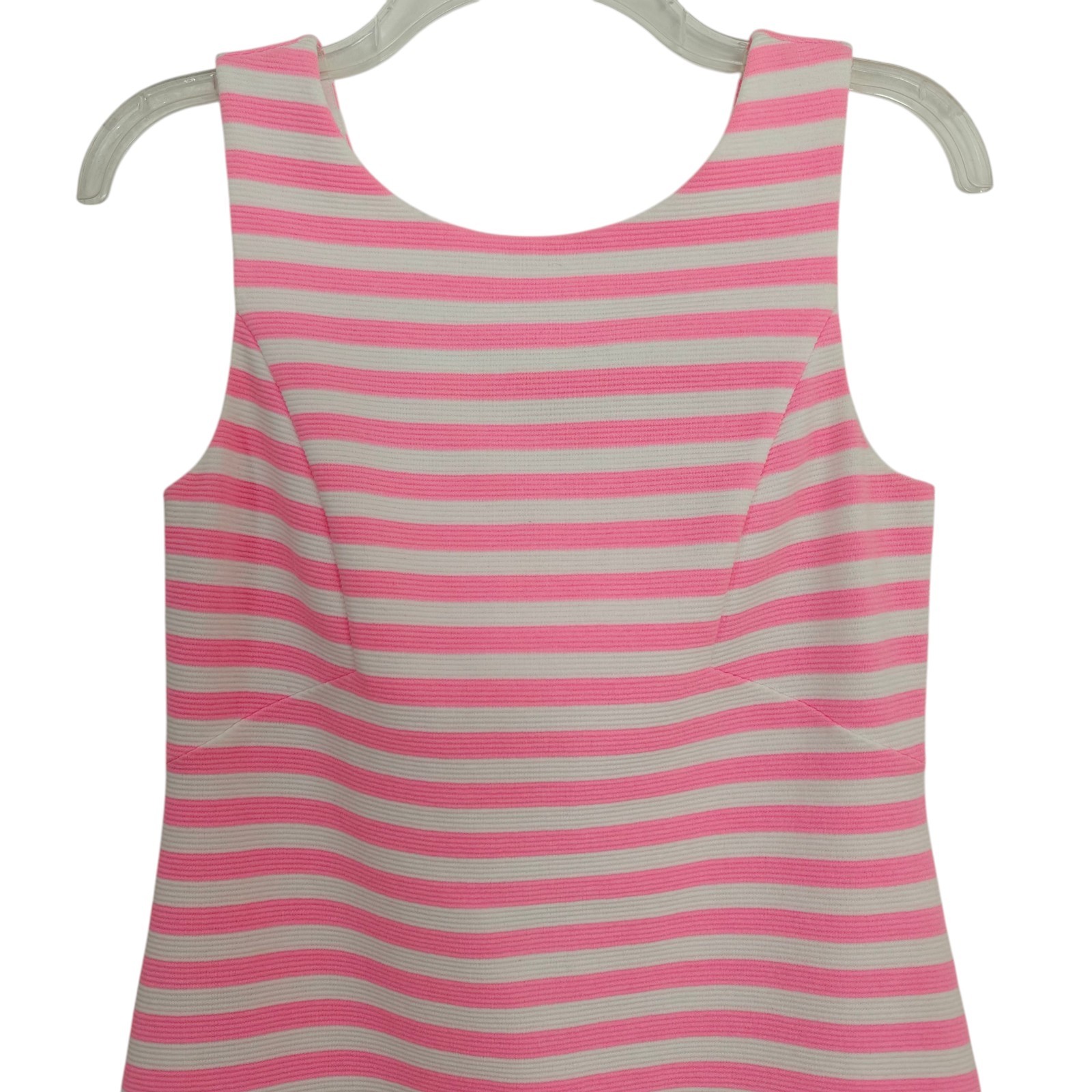 Lilly Pulitzer Eden Mini Shift Dress Size XS Tropical Pink Pout Striped Summer