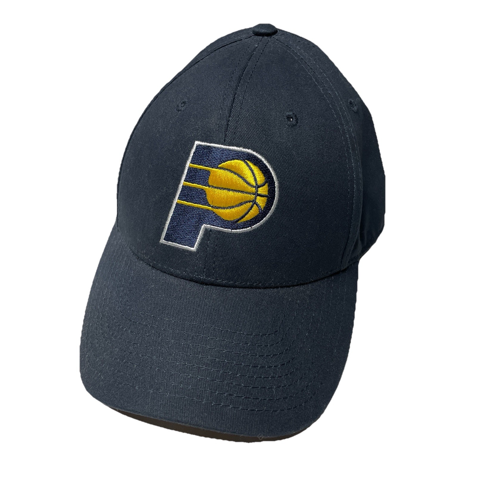 Vintage Indiana Pacers Hat Cap Strapback Blue NBA Basketball Team Logo Sports