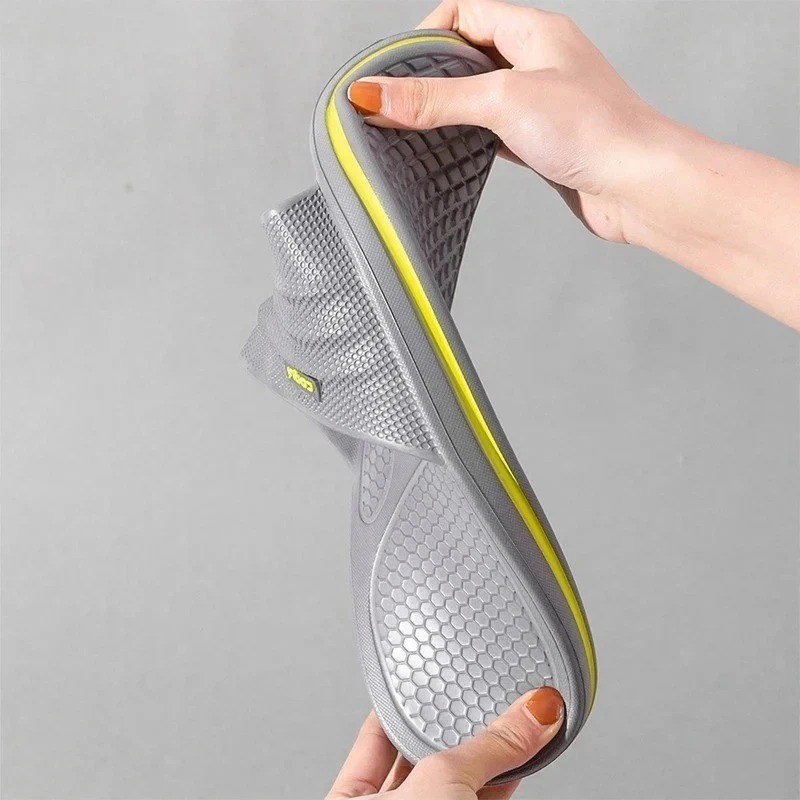Men’s EVA Slippers Non Slip Soft Lightweight Indoor Home Bathroom Shoes Open Toe