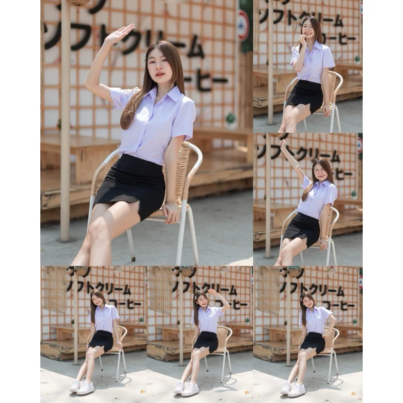 The Alluring Thai University Uniform – Elegant, Confident, with a Playful Twist