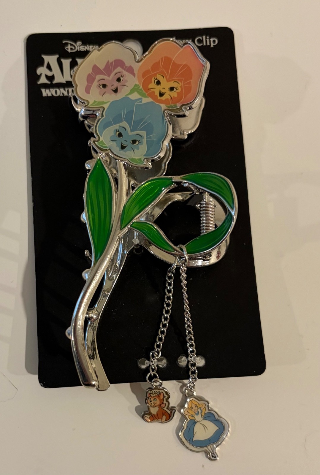 disney alice in wonderland meal hairclip
