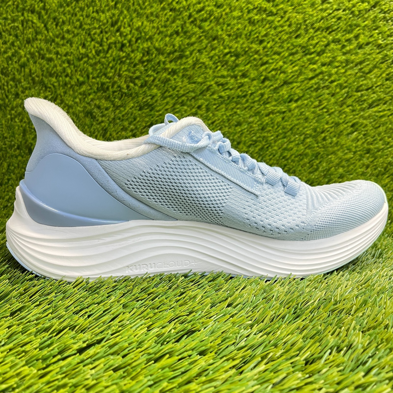 Kuru Atom 2 Womens Size 10D Blue White Athletic Running Walking Shoes Sneakers