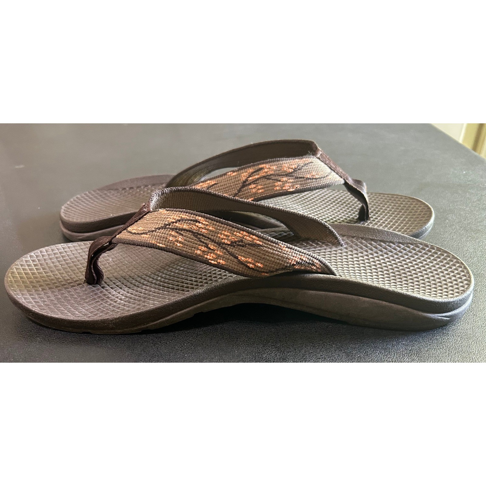 Chaco Flip Flops Womens 10 Cherry Blossom Classic EcoTread Comfort Shoes Nomadic