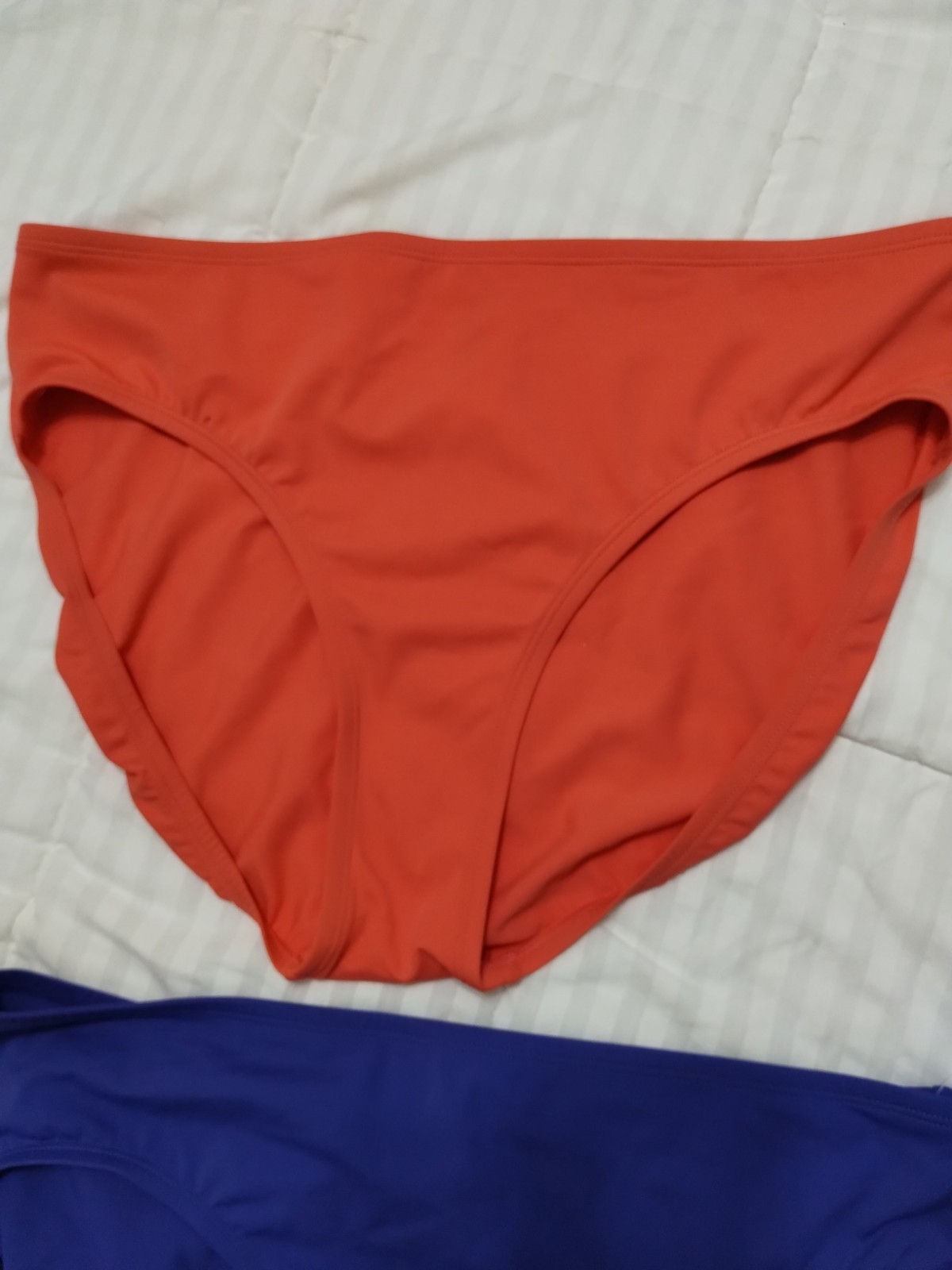 New Women’s Jantzen Classics 2 Size 16 Swim Bottoms In Coral n Periwinkle.