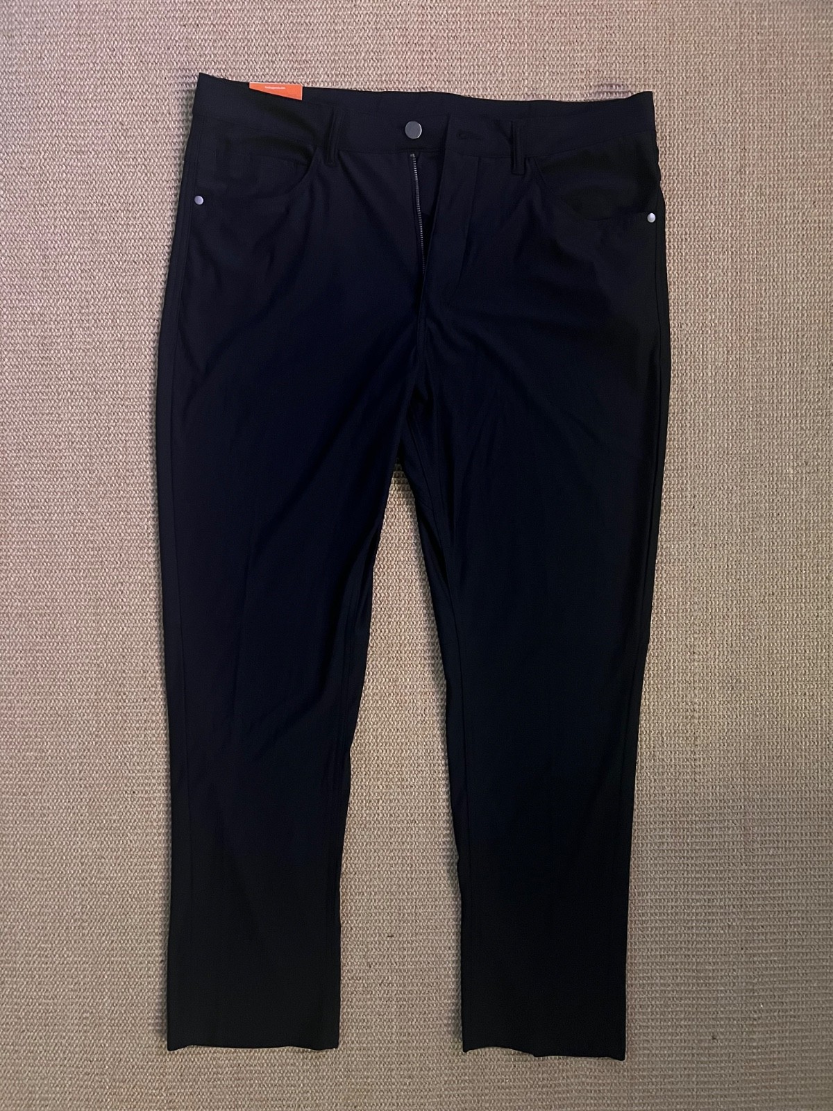 Reel Legends Performance 2 Way Stretch UPF 30 Black Pants 38×30 (or 38×32)