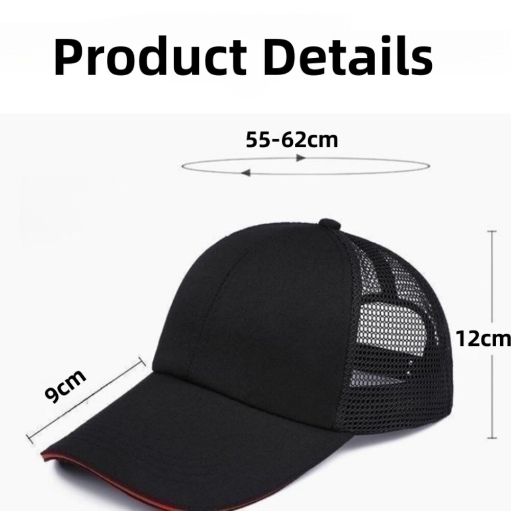 Solid Plain Baseball Cap Trucker Camo Blank Hats Ball Men Women Adjustable Hat