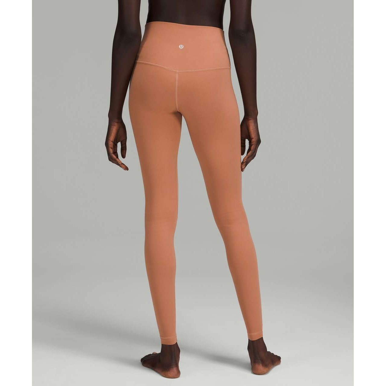 Lululemon Size 4 Dusty Clay Align High-Rise Pant 28″ Minimalist Leggings
