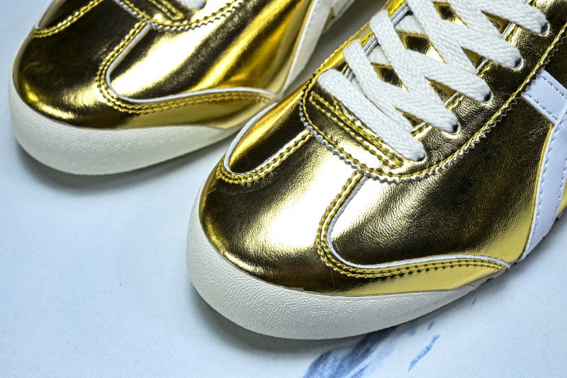 Onits*ka Tiger Mexico66 Gold White 1183B566-201 Unisex Size 4-11