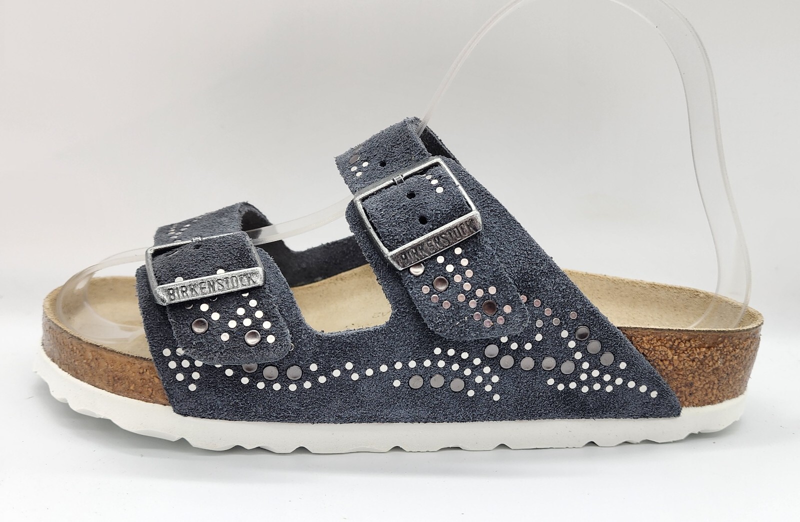 Birkenstock INJECTED RIVETS ARIZONA Injected Gunmetal 35R BNIB 1012792 #940